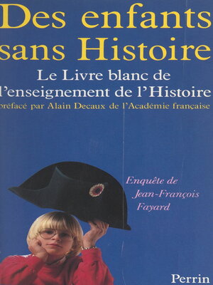 cover image of Des enfants sans histoire